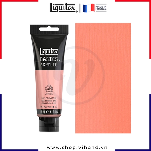 Màu vẽ đa chất liệu Liquitex Basics Acrylic Light Pink #810 – 118ml (4Oz)