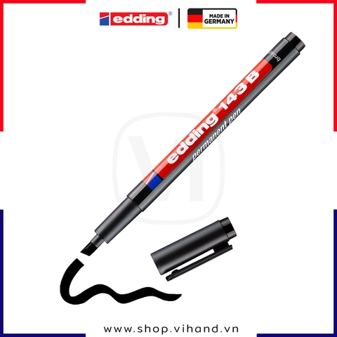 Bút dánh dấu công nghiệp Edding 143 B Permanent Pen - Black