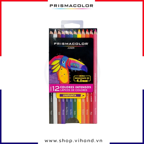 Bộ bút chì màu hạng phổ thông Prismacolor Junior Color Pencils - 12 Màu