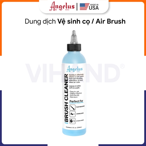 Dung dịch tẩy rửa cọ vẽ Angelus Brush Cleaner 236ml (8Oz)