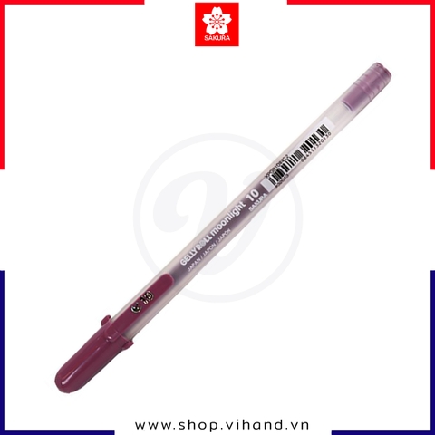 Bút Gel dạ quang Sakura Moonlight 10 XPGB10#422 0.5mm - Bordeaux