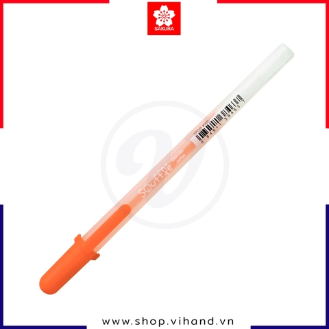 Bút Gel 3D mờ Sakura Gelly Roll Souffle 0.6mm XPGB#905 - Màu Cam (Orange)