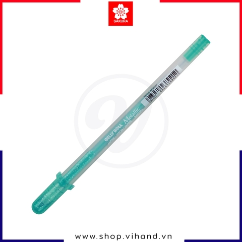 Bút Gel ánh kim Sakura Metallic 0.4mm XPGB-M#529 - Xanh lá (Green)