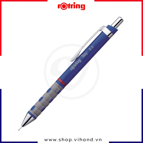 Bút chì bấm Rotring Tikky 0.5mm –  Xanh dương (Blue)