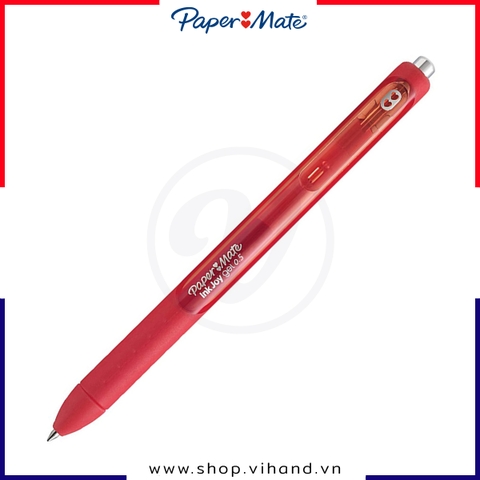 Bút gel đầu bấm Paper Mate InkJoy Gel Fine Point 0.5mm – Màu đỏ (Red)