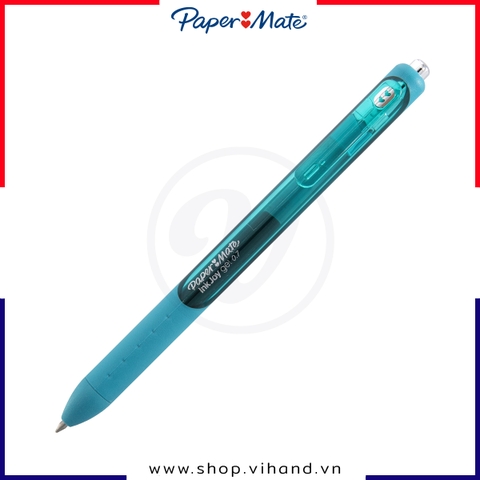 Bút gel đầu bấm Paper Mate InkJoy Gel Medium Point 0.7mm – Màu xanh lơ (Teal Zeal)