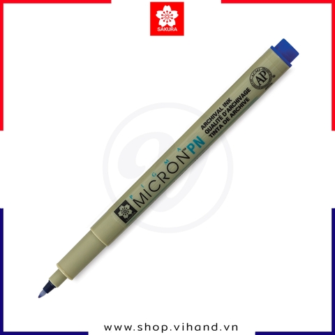 Bút line đi 3 nét Sakura Pigma Micron PN XSDK-PN#36 - Xanh dương (Blue)