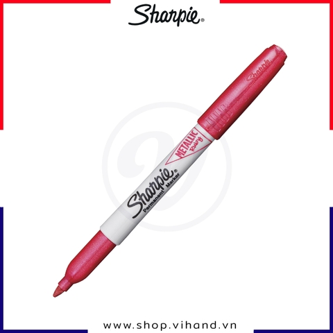 Bút lông dầu mực ánh kim Sharpie Metallic - Ruby (Màu hồng ngọc)