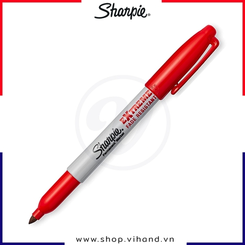 Bút lông dầu mực không phai màu Sharpie Extreme - Red (Màu đỏ)