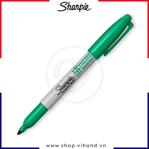Bút lông dầu mực không phai màu Sharpie Extreme - Green (Màu xanh lá)