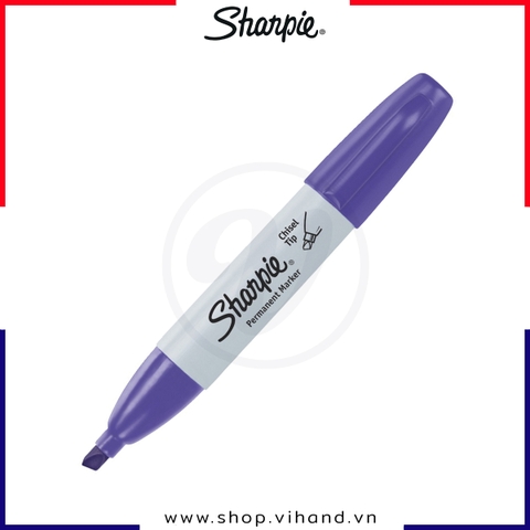 Bút lông dầu vẽ trên nhiều chất liệu Sharpie Chisel Tip - Màu tím (Purple)