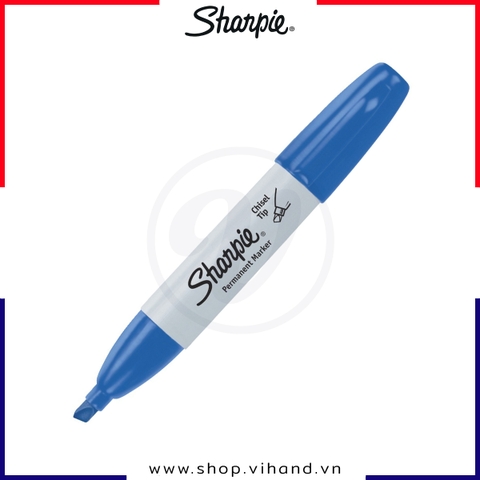 Bút lông dầu vẽ trên nhiều chất liệu Sharpie Chisel Tip - Màu Xanh dương (Blue)