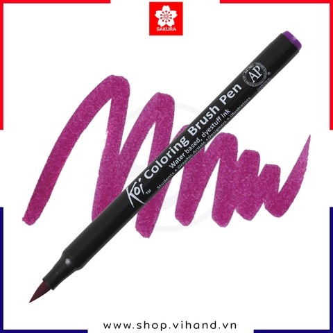 Bút lông ngòi cọ Sakura Koi Coloring Brush XBR#223 – Bordeaux