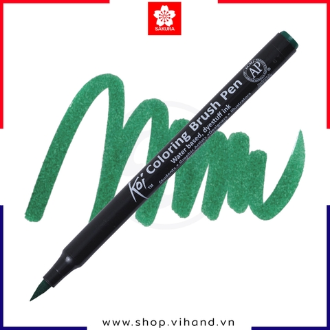 Bút lông ngòi cọ Sakura Koi Coloring Brush XBR#29 – Xanh lá (Green)