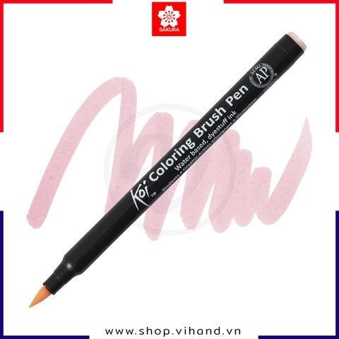 Bút lông ngòi cọ Sakura Koi Coloring Brush XBR#7 – Pale Orange