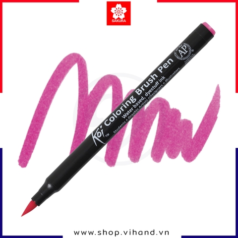 Bút lông ngòi cọ Sakura Koi Coloring Brush XBR#20 – Hồng (Pink)