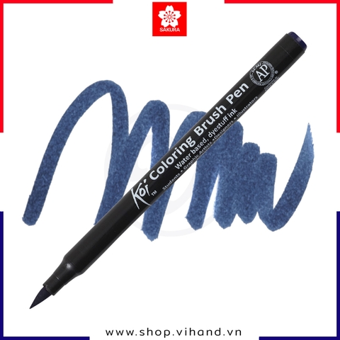 Bút lông ngòi cọ Sakura Koi Coloring Brush XBR#43 – Prussian Blue