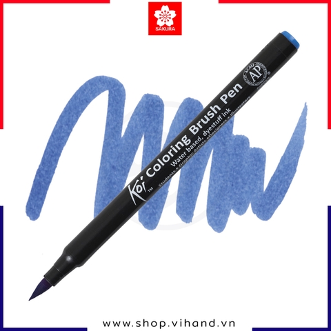 Bút lông ngòi cọ Sakura Koi Coloring Brush XBR#225 – Steel Blue