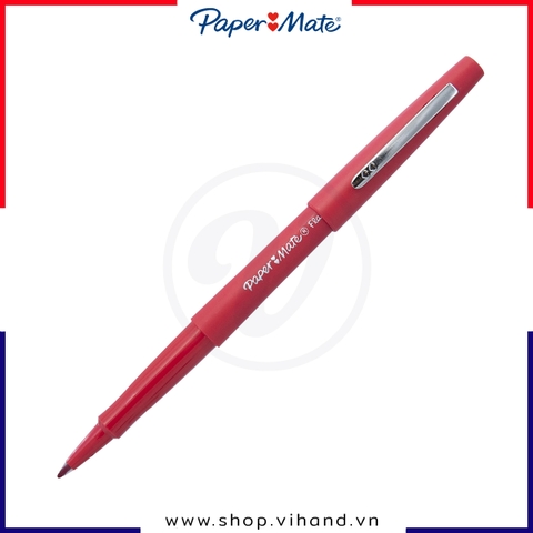 Bút lông Paper Mate Flair Felt Tip, Medium Point 0.7mm – Màu đỏ (Red)