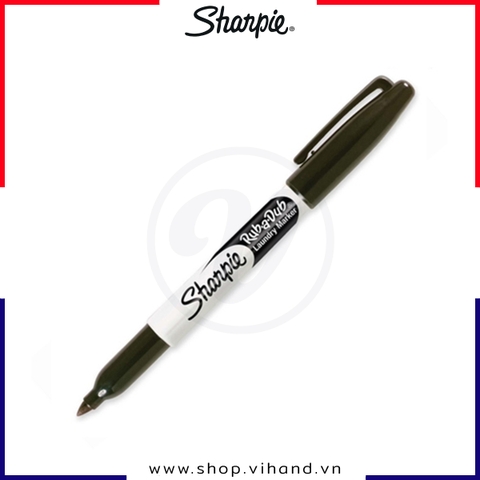 Bút lông dầu vẽ vải chuyên dụng Sharpie Laundry - Black (Màu đen)