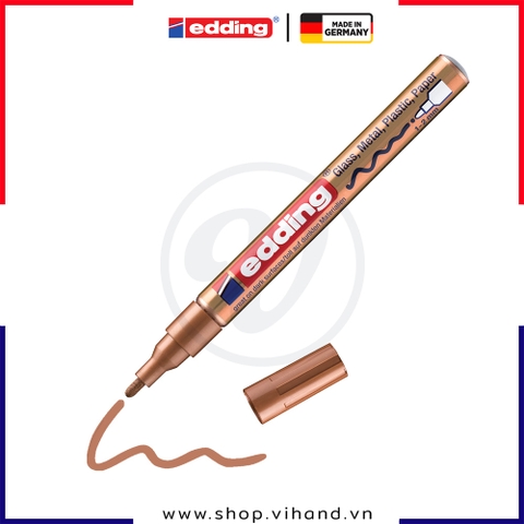 Bút sơn công nghiệp mực gốc dầu Edding 751 Paint Marker - Copper