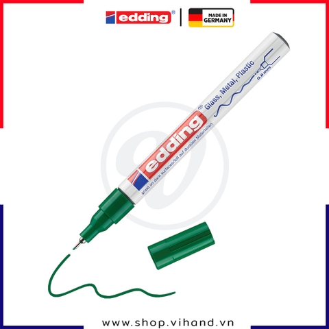 Bút sơn công nghiệp mực gốc dầu Edding 780 Paint Marker - Green