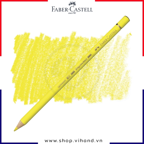 Chì màu cây lẻ Faber-Castell Polychromos 105 - Light Cad. Yellow