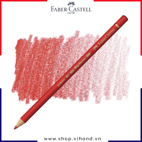 Chì màu cây lẻ Faber-Castell Polychromos 118 - Scarlet Red