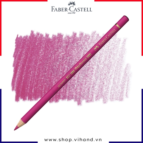 Chì màu cây lẻ Faber-Castell Polychromos 123 - Fuschia