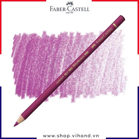 Chì màu cây lẻ Faber-Castell Polychromos 125 - Middle Purple Pink