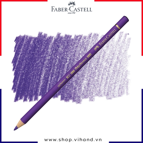 Chì màu cây lẻ Faber-Castell Polychromos 136 - Purple Violet