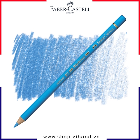 Chì màu cây lẻ Faber-Castell Polychromos 145 - Light Phthalo Blue