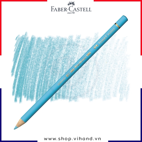 Chì màu cây lẻ Faber-Castell Polychromos 154 - Light Cobalt Turquoise
