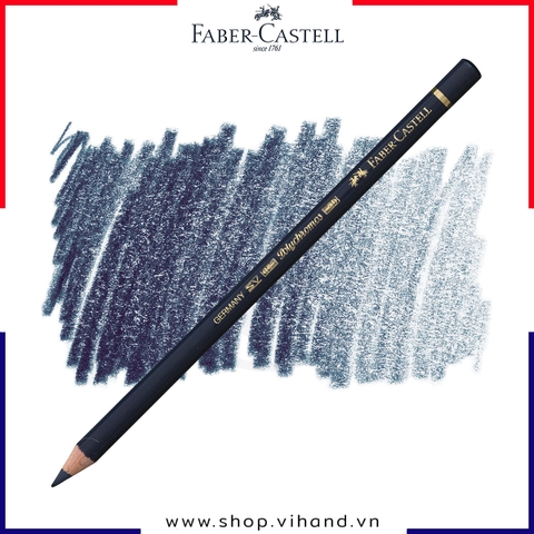 Chì màu cây lẻ Faber-Castell Polychromos 157 - Dark Indigo