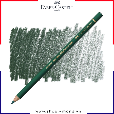 Chì màu cây lẻ Faber-Castell Polychromos 159 - Hooker's Green