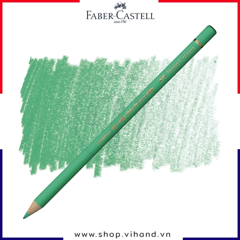 Chì màu cây lẻ Faber-Castell Polychromos 162 - Light Phthalo Green