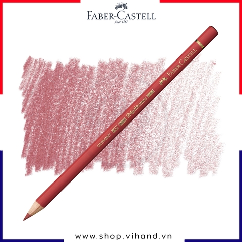 Chì màu cây lẻ Faber-Castell Polychromos 191 - Pompeian Red