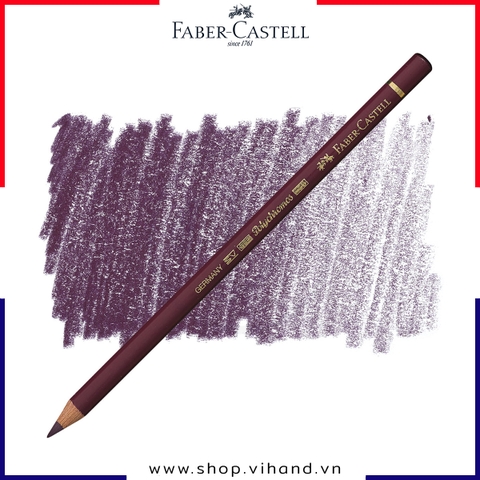 Chì màu cây lẻ Faber-Castell Polychromos 194 - Red Violet