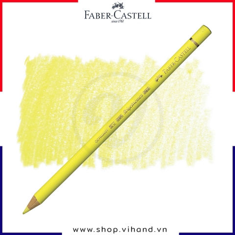Chì màu cây lẻ Faber-Castell Polychromos 104 - Light Yellow Glaze