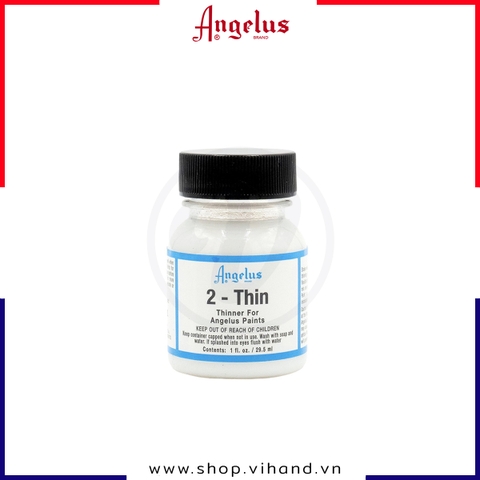 Dung môi pha loãng màu Angelus 2-Thin (Dùng cho Airbrush) 29.5ml (1Oz)