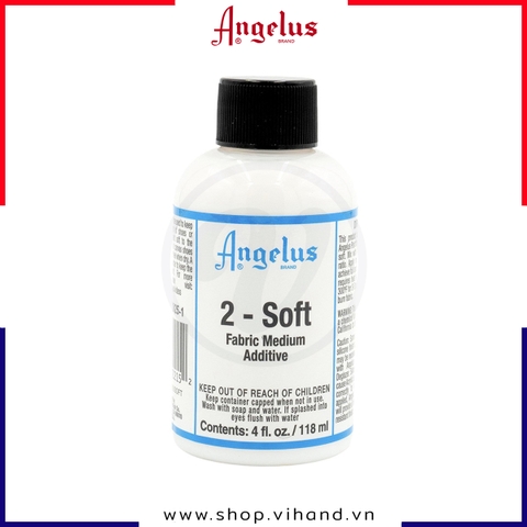 Dung môi pha màu Angelus 2-Soft (Vẽ trên vải canvas, mesh) - 118ml (4Oz)