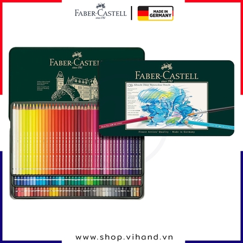 Bộ bút chì màu cao cấp Faber-Castell Albrecht Düre - 120 Màu (Hộp Thiếc)