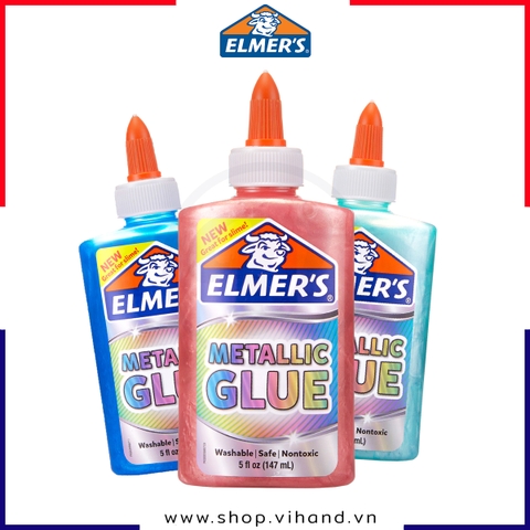 Keo dán ánh kim Elmer’s Metallic Glue 147ml