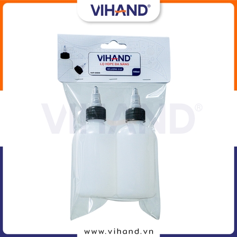 Combo 2 lọ HDPE 100ml đa năng (VHP-00006)