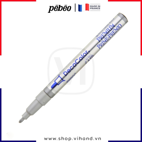 Bút sơn Marvy DecoColor Premium Fine Point - Silver