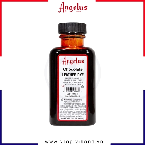 Màu nhuộm da Angelus Leather Dye Chocolate 90ml (3Oz) – 015