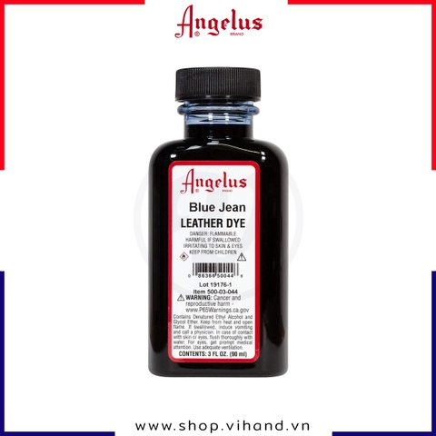 Màu nhuộm da Angelus Leather Dye Blue Jean 90ml (3Oz) – 044