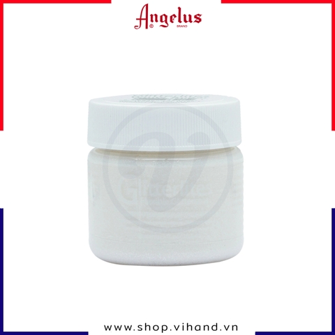 Màu vẽ da, vải Angelus Leather Paint Glitterlites White Sugar 29.5ml (1Oz)