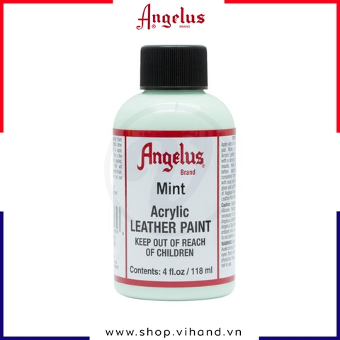 Màu vẽ da, vải Angelus Leather Paint Standard Mint 118ml (4Oz) – 269