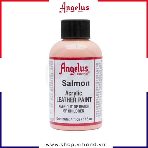 Màu vẽ da, vải Angelus Leather Paint Standard Salmon 118ml (4Oz) – 267